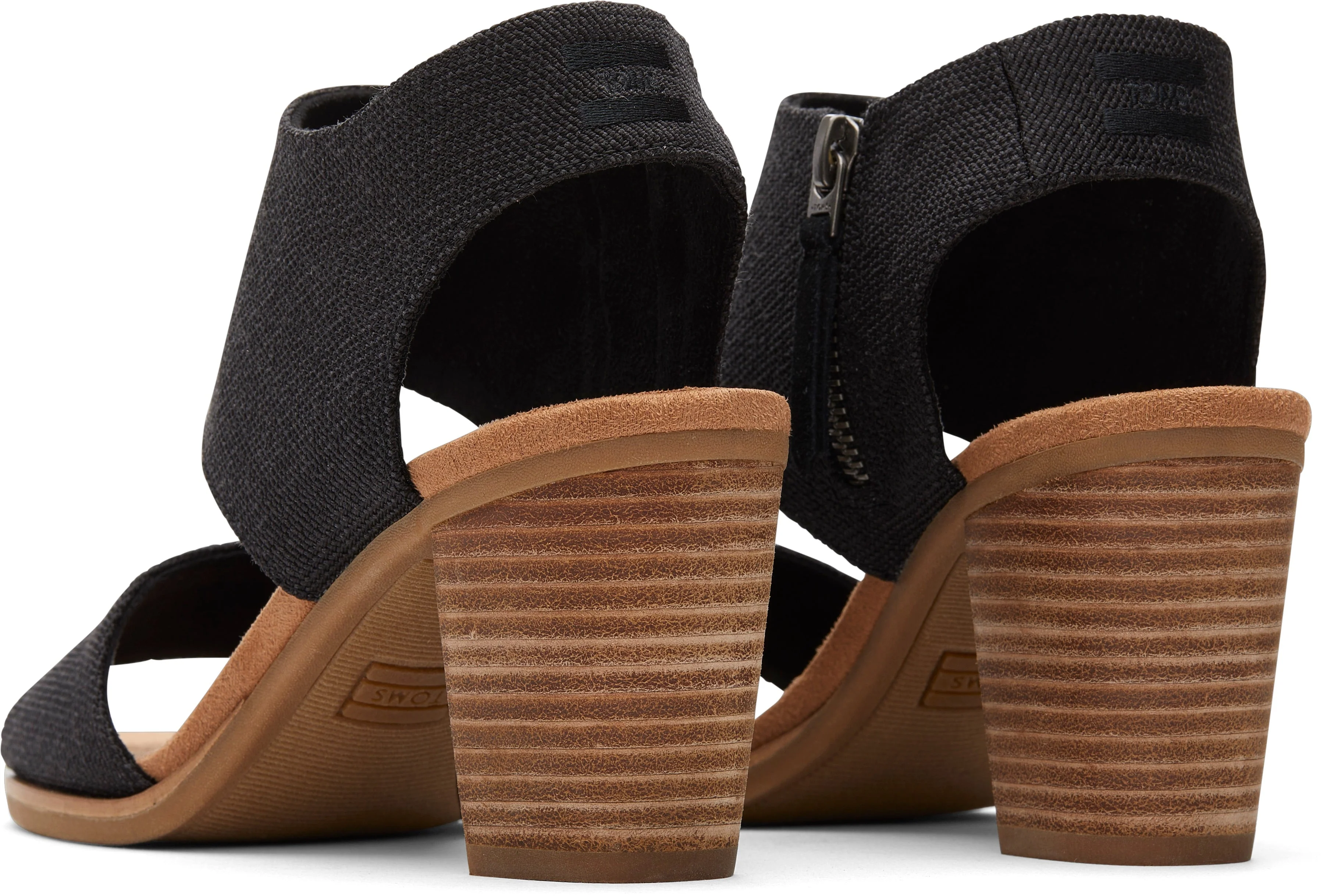 Majorca Cutout Sandal - Black - Image 4