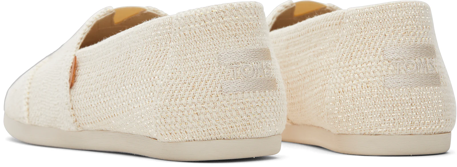 Women's Alpargata Classic - Natural Metallic Linen Stripe - Image 3